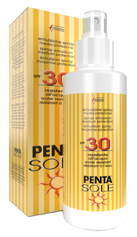 PENTA SOLE SPF30 EMULSIONE SPRAY MEDIA PROTEZIONE 100 ML - Farmacia Murachelli Di Putelli dr. Giovanni