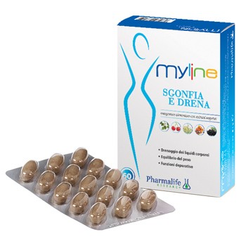MY LINE SGONFIA E DRENA 60 COMPRESSE - Farmacia Murachelli Di Putelli dr. Giovanni