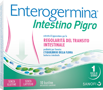 ENTEROGERMINA INTESTINO PIGRO 10 BUSTINE - Farmacia Murachelli Di Putelli dr. Giovanni