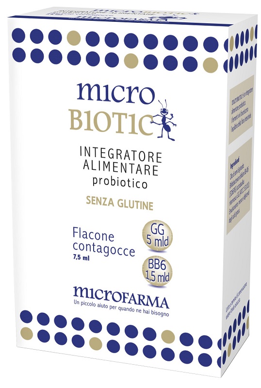 MICROBIOTIC GOCCE 7,5 ML - Farmacia Murachelli Di Putelli dr. Giovanni