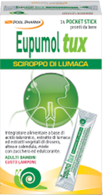 EUPUMOL TUX SCIROPPO DI LUMACA 14 POCKET STICK - Farmacia Murachelli Di Putelli dr. Giovanni