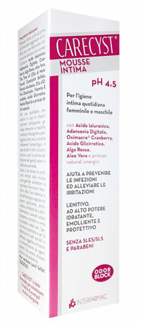 CARECYST INTIMO MOUSSE 150 ML - Farmacia Murachelli Di Putelli dr. Giovanni