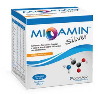 MIOAMIN SILVER 30 BUSTINE 5,5 G AROMA ARANCIA - Farmacia Murachelli Di Putelli dr. Giovanni