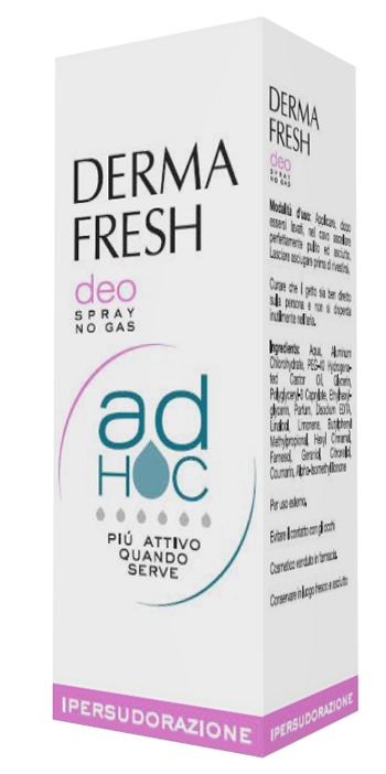 DERMAFRESH DEO SPRAY NO GAS AD HOC IPERSUDORAZIONE DEODORANTE 100 ML - Farmacia Murachelli Di Putelli dr. Giovanni