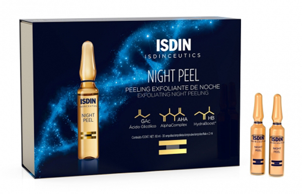 ISDINCEUTICS NIGHT PEEL 10 FIALE 2 ML - Farmacia Murachelli Di Putelli dr. Giovanni