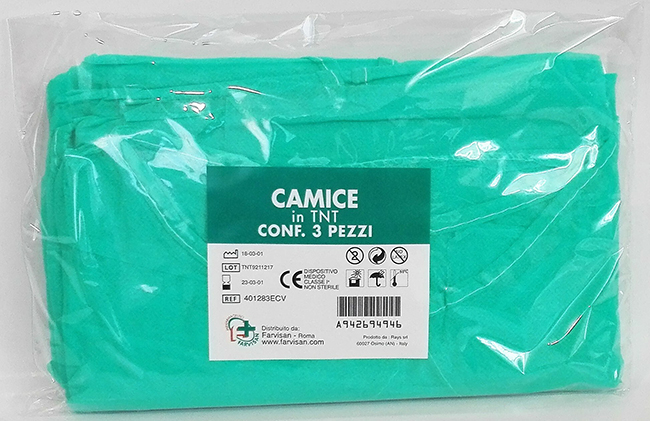 CAMICE TNT 3 PEZZI - Farmacia Murachelli Di Putelli dr. Giovanni