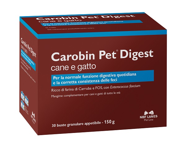 CAROBIN PET DIGEST GRANULARE 30 BUSTE DA 5 G - Farmacia Murachelli Di Putelli dr. Giovanni