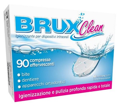 BRUX CLEAN 90 COMPRESSE EFFERVESCENTI - Farmacia Murachelli Di Putelli dr. Giovanni