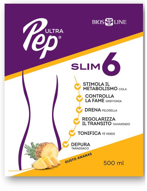 ULTRA PEP SLIM 6 ANANAS 500 ML - Farmacia Murachelli Di Putelli dr. Giovanni