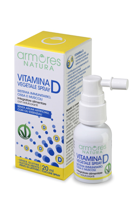 ARMORES NATURA VITAMINA D VEGETALE SPRAY 20 ML - Farmacia Murachelli Di Putelli dr. Giovanni