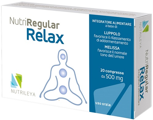 NUTRIREGULAR RELAX 20 COMPRESSE - Farmacia Murachelli Di Putelli dr. Giovanni
