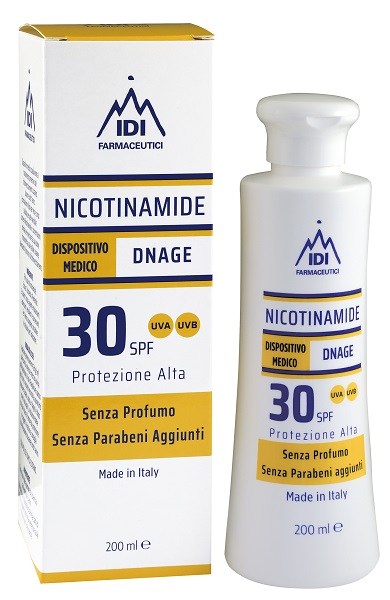 NICOTINAMIDE DNAGE 30SPF PROTEZIONE ALTA 200 ML - Farmacia Murachelli Di Putelli dr. Giovanni