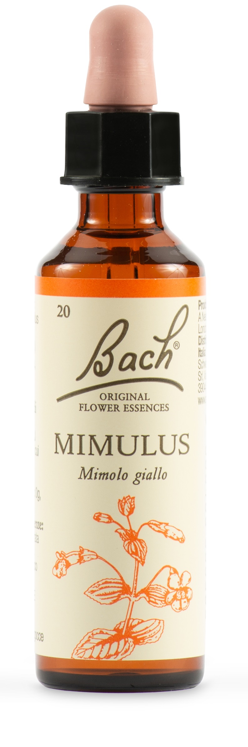 MIMULUS BACH ORIG 20 ML - Farmacia Murachelli Di Putelli dr. Giovanni