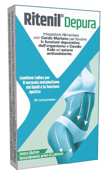 RITENIL DEPURA 30 COMPRESSE - Farmacia Murachelli Di Putelli dr. Giovanni