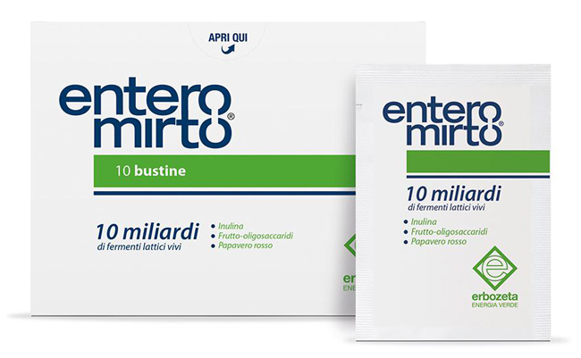 ENTERO MIRTO 10 BUSTINE - Farmacia Murachelli Di Putelli dr. Giovanni