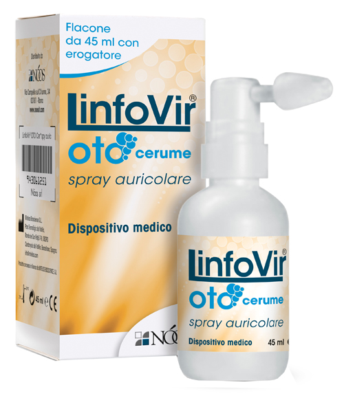 LINFOVIR OTO CERUME SPRAY AURICOLARE 45 ML - Farmacia Murachelli Di Putelli dr. Giovanni