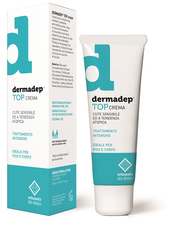 DERMADEP TOP CREMA CUTE SENSIBILE E A TENDENZA ATOPICA TRATTAMENTO INTENSIVO 50 ML - Farmacia Murachelli Di Putelli dr. Giovanni