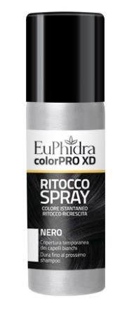 EUPHIDRA COLORPRO XD TINTURA RITOCCO SPRAY CAPELLI NERO 75 ML - Farmacia Murachelli Di Putelli dr. Giovanni