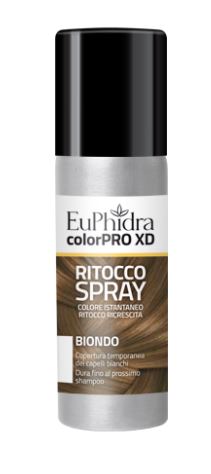 EUPHIDRA COLORPRO XD TINTURA RITOCCO SPRAY CAPELLI BIONDO 75 ML - Farmacia Murachelli Di Putelli dr. Giovanni