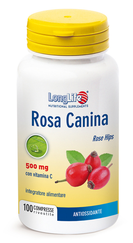 LONGLIFE ROSA CANINA 100 COMPRESSE RIVESTITE - Farmacia Murachelli Di Putelli dr. Giovanni