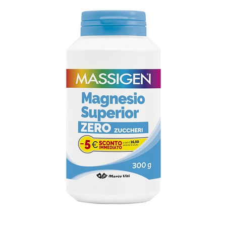 MASSIGEN MAGNESIO SUPERIOR PROMO 300 G - Farmacia Murachelli Di Putelli dr. Giovanni