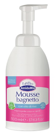 EUPHIDRA AMIDOMIO MOUSSE BAGNETTO 500 ML - Farmacia Murachelli Di Putelli dr. Giovanni