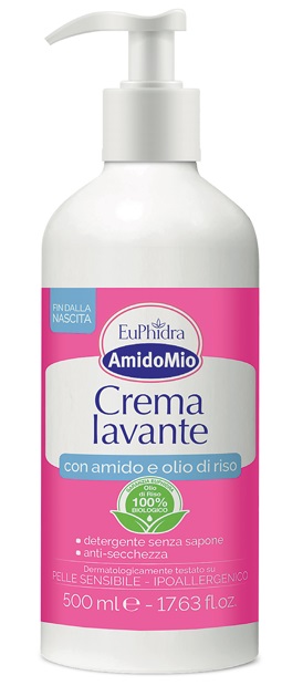 EUPHIDRA AMIDOMIO CREMA LAVANTE 500 ML - Farmacia Murachelli Di Putelli dr. Giovanni