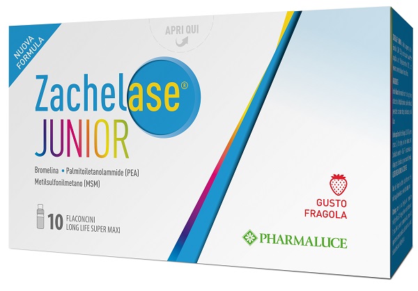 ZACHELASE JUNIOR 10 FLACONCINI DA 10 ML NUOVA FORMULA - Farmacia Murachelli Di Putelli dr. Giovanni