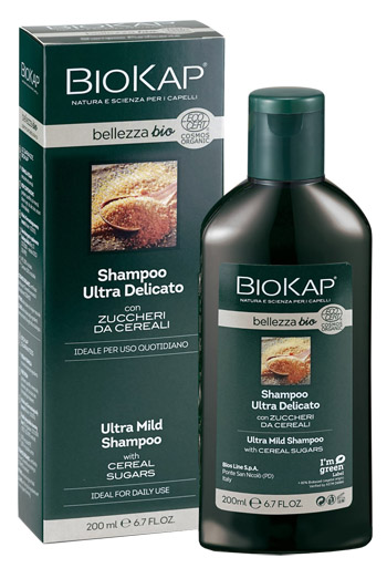 BIOKAP BELLEZZA BIO SHAMPOO ULTRA DELICATO COSMOS ECOCERT 200 ML BIOSLINE - Farmacia Murachelli Di Putelli dr. Giovanni