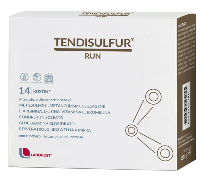 TENDISULFUR RUN 14 BUSTINE - Farmacia Murachelli Di Putelli dr. Giovanni