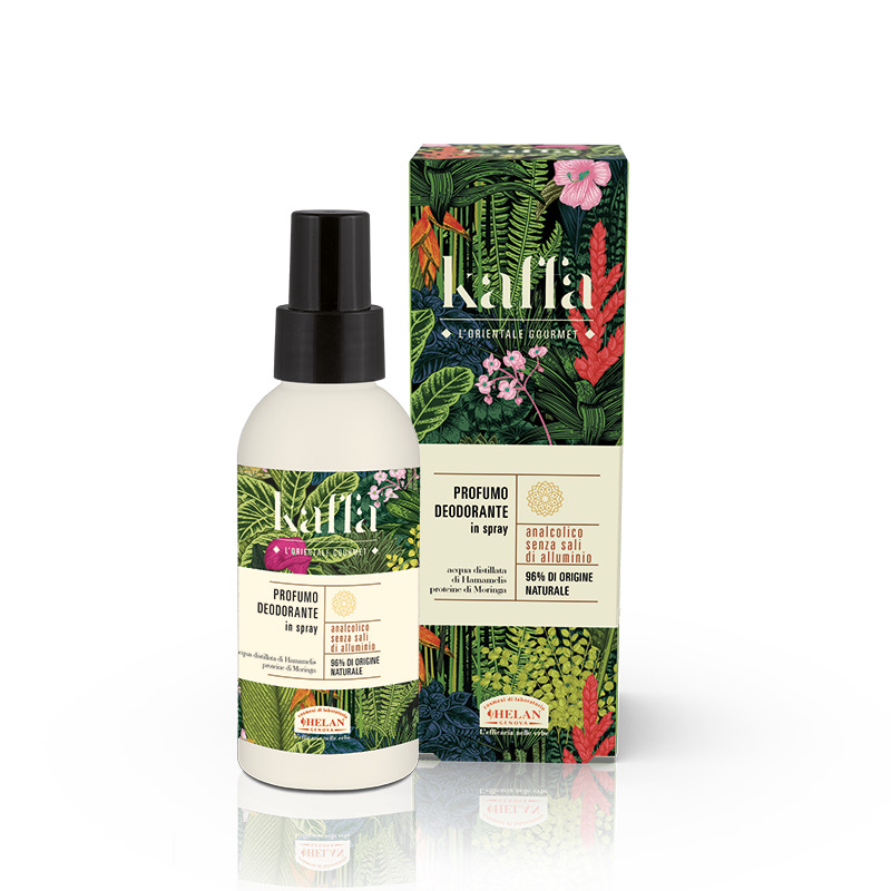 HELAN KAFFA PROFUMO DEODORANTE SPRAY ANALCOLICO 100 ML - Farmacia Murachelli Di Putelli dr. Giovanni