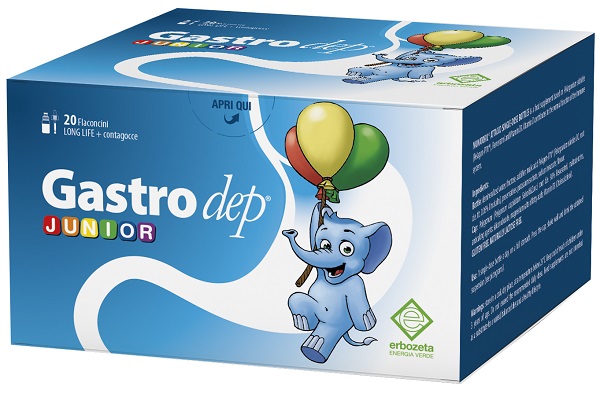 GASTRODEP JUNIOR 20 FLACONCINI - Farmacia Murachelli Di Putelli dr. Giovanni