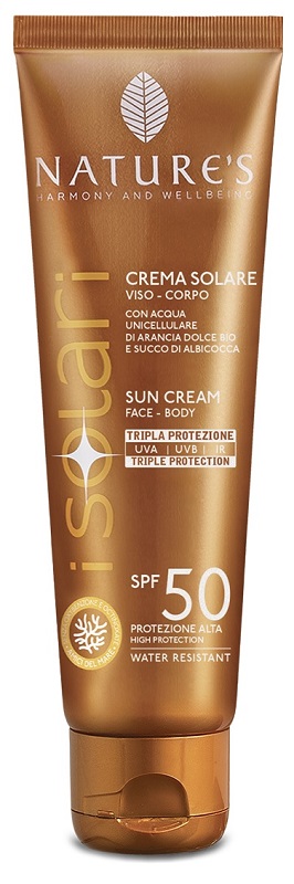 NATURE'S I SOLARI CREMA VISO CORPO SPF 50 75 ML EDIZIONE LIMITATA TRAVEL SIZE - Farmacia Murachelli Di Putelli dr. Giovanni