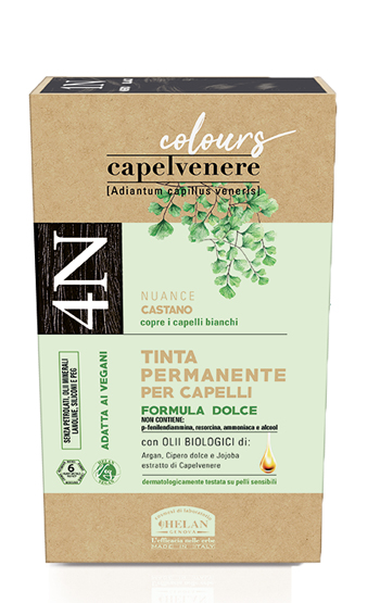 CAPELVENERE COLOURS TINTA CAPELLI 4N CASTANO - Farmacia Murachelli Di Putelli dr. Giovanni