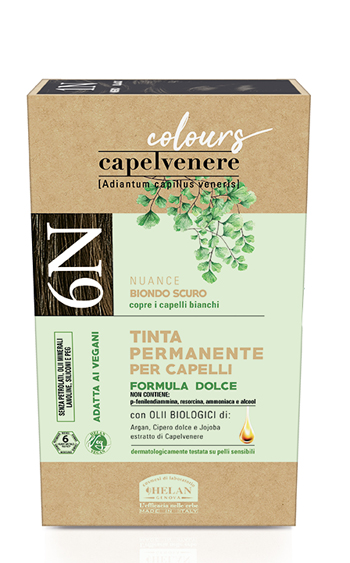 CAPELVENERE COLOURS TINTA CAPELLI 6N BIONDO SCURO - Farmacia Murachelli Di Putelli dr. Giovanni