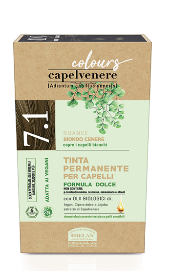 CAPELVENERE COLOURS TINTA CAPELLI 7,1N BIONDO CENERE - Farmacia Murachelli Di Putelli dr. Giovanni
