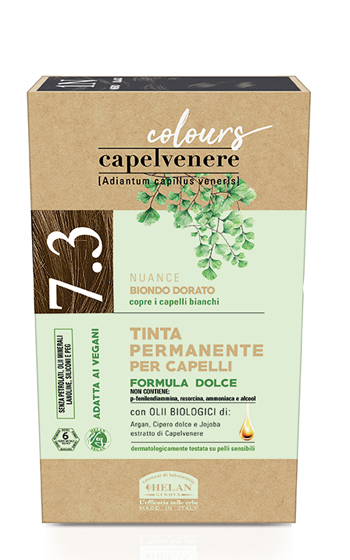 CAPELVENERE COLOURS TINTA CAPELLI 7,3N BIONDO DORATO - Farmacia Murachelli Di Putelli dr. Giovanni