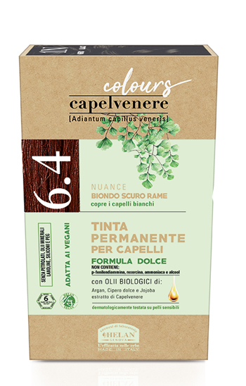CAPELVENERE COLOURS TINTA CAPELLI 6,4N BIONDO SCURO RAME - Farmacia Murachelli Di Putelli dr. Giovanni
