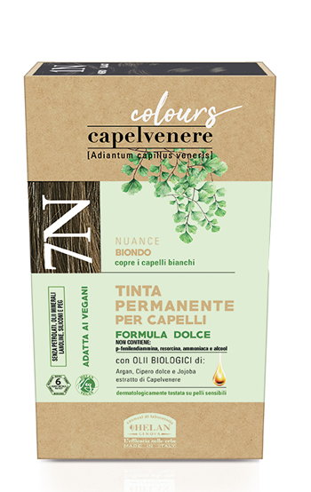 CAPELVENERE COLOURS TINTA CAPELLI 7N BIONDO - Farmacia Murachelli Di Putelli dr. Giovanni