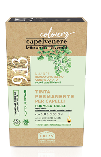 CAPELVENERE COLOURS TINTA CAPELLI 9,13N BIONDO CHIARISSIMO CENERE DORATO - Farmacia Murachelli Di Putelli dr. Giovanni