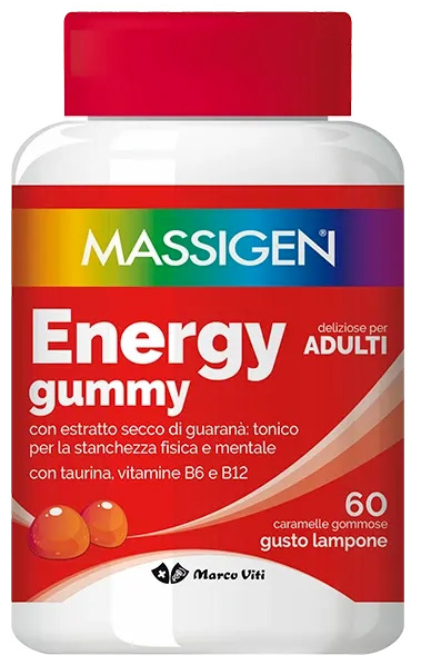 MASSIGEN ENERGY GUMMY 60 CARAMELLE - Farmacia Murachelli Di Putelli dr. Giovanni