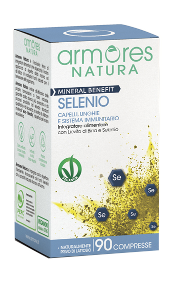 ARMORES MINERAL BENEFIT SELENIO 90 COMPRESSE - Farmacia Murachelli Di Putelli dr. Giovanni