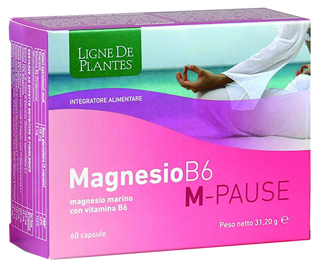 MAGNESIO B6 M-PAUSE 60 CAPSULE - Farmacia Murachelli Di Putelli dr. Giovanni