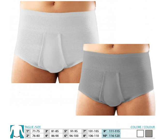 ORIONE 309 SLIP UOMO CONTENITIVO APERTO GRIGIO 4 - Farmacia Murachelli Di Putelli dr. Giovanni