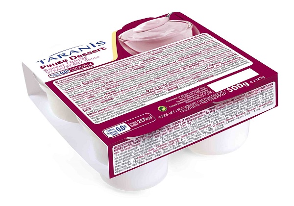 TARANIS PAUSA DESSERT FRAGOLA 4 X 125 G - Farmacia Murachelli Di Putelli dr. Giovanni