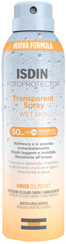FOTOPROTECTOR TRANSPARENT WET SKIN SPRAY 50+ 250 ML - Farmacia Murachelli Di Putelli dr. Giovanni
