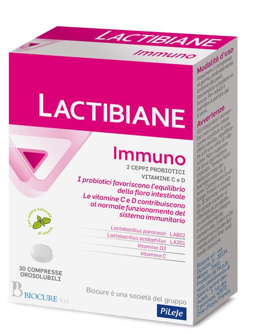 LACTIBIANE IMMUNO 30 COMPRESSE - Farmacia Murachelli Di Putelli dr. Giovanni