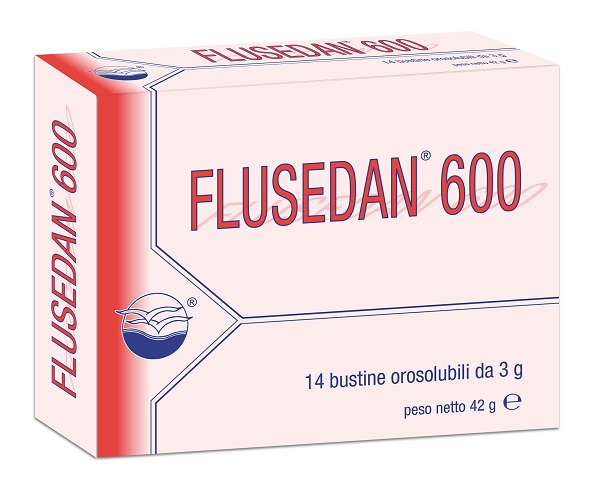 FLUSEDAN 600 14 BUSTINE OROSOLUBILI - Farmacia Murachelli Di Putelli dr. Giovanni