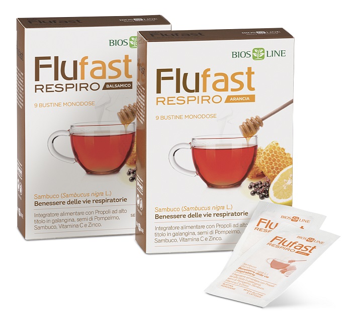 APIX PROPOLI FLUFAST RESPIRO BALSAMICO 9 BUSTE BIOSLINE - Farmacia Murachelli Di Putelli dr. Giovanni