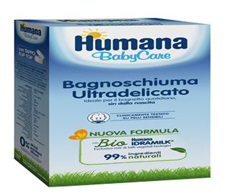 HUMANA BABY CARE BAGNOSCHIUMA 200 ML - Farmacia Murachelli Di Putelli dr. Giovanni